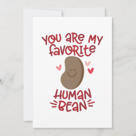 Convites Bean Humano Favorito