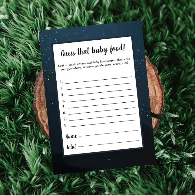 Convites Bear Adivinha O Jogo Do Chá de fraldas Da Comida D (Criador carregado)