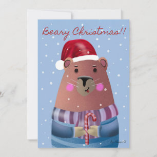 Convites Beary Christmas