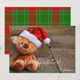 Convites Beary Christmas