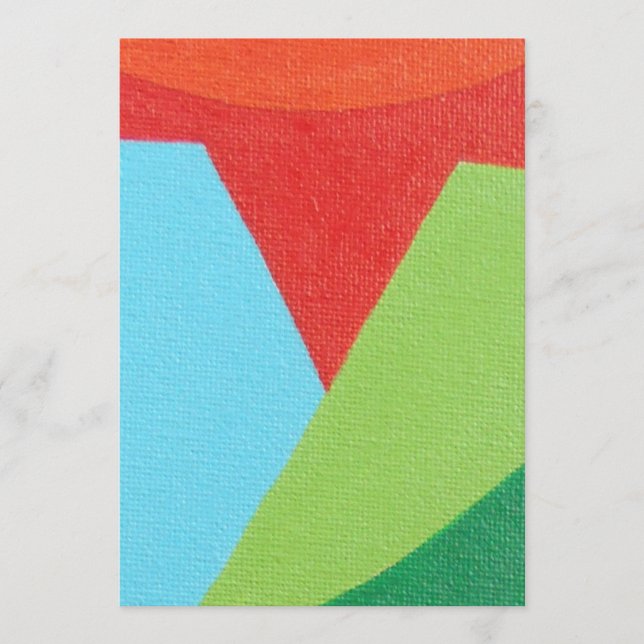 Convites Beautiful and Vibrant Colors! Invitation (Frente)