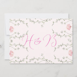 Convites Beautiful Floral