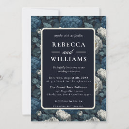 Convites Beautiful Wildflower Peonies Flower Fall Wedding