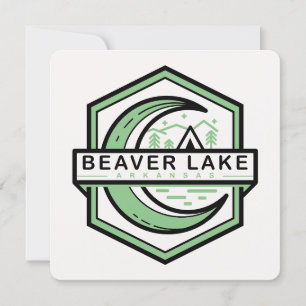 Convites BEAVER LAKE Arkansas moon hexa