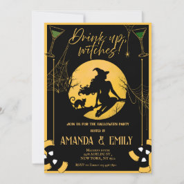 Convites Beba, Bruxas Festa Noturna das Meninas