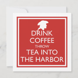 Convites BEBA CAFÉ JOGUE CHÁ NO PORTO Festa