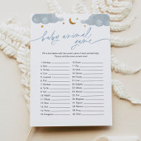 Bebê Animal Game Twinkle Little Star Chá de fralda