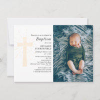 Bebê Baptismo Foto Personalizada Cerimônia Religio