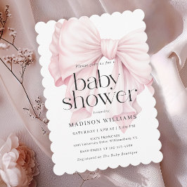 Convites Bebê-Bebê Rosa Bonita