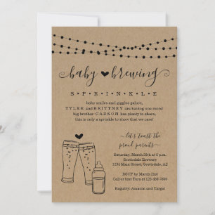 Convites Bebê cria cerveja
