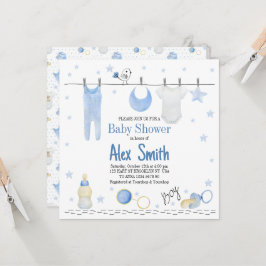 Convites Bebê da Watercolor