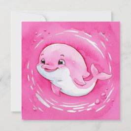 Convites Bebê Dolphin