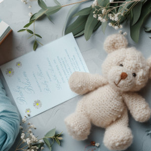 Convites Bebê Em Chá de fraldas De Sangue