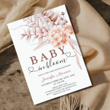 Bebê Em Chá de fraldas De Sangue Beige Primavera F