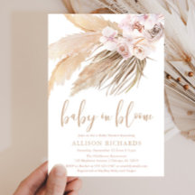 Bebê em chá de fraldas de vassoura-de-vassoura-de-