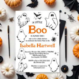 Convites Bebê Encantador a Caminho – Chá de Bebê de Hallowe
