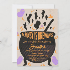 Convites Bebê está criando festa de Chá de fraldas retrô