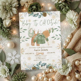 Convites Bebê, Está Frio Lá Fora Chá de Bebê