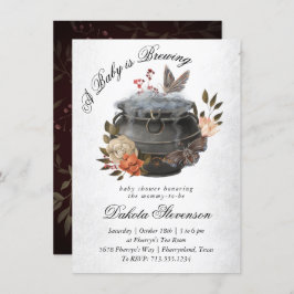 Convites Bebê está se preparando | Chá de fraldas Diversão 