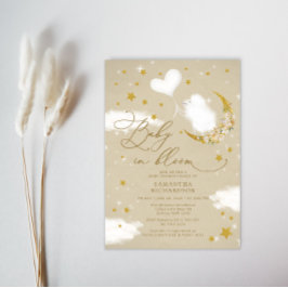 Convites Bebê no Chá de fraldas de Sangue