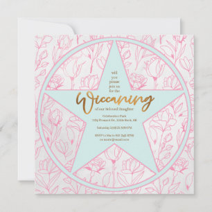 Convites Bebê Rosa Rosa Rosa Rosa Rosa, A Marcar Cerimônia