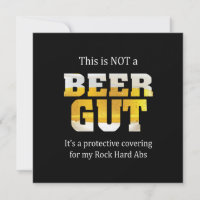 Bebedor de Cerveja Não é um Aniversário de BARRIGA