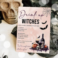 Beber Bruxas em Festa de Halloween
