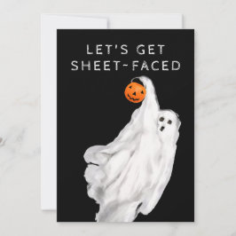 Convites Bebida Engraçado Adulto Festa Fantasma de Hallowee