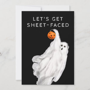 Convites Bebida Engraçado Adulto Festa Fantasma de Hallowee