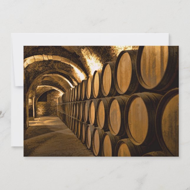 Convites Beco de barris na adega (Frente)