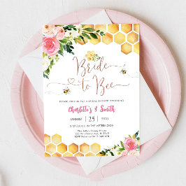 Convites Bee Bridal Shower Invitation