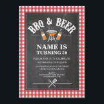 Convites Beers & Cheers CHURRASCO Festa de aniversário QUAL<br><div class="desc">Churrasco de quadro rápido e festa de aniversário de cerveja convidam design. Perfeito para qualquer festa de aniversário etária. SIMPLESMENTE MUDE O TEXTO PARA SE ADAPTAR À SUA FESTA. Impressão traseiro incluído</div>