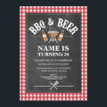 Convites Beers & Cheers CHURRASCO Festa de aniversário QUAL<br><div class="desc">Churrasco de quadro rápido e festa de aniversário de cerveja convidam design. Perfeito para qualquer festa de aniversário etária. SIMPLESMENTE MUDE O TEXTO PARA SE ADAPTAR À SUA FESTA. Impressão traseiro incluído</div>