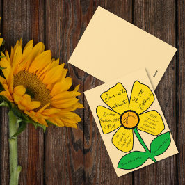 Convites Beige 50th Birthday Dourado Doodle Flower