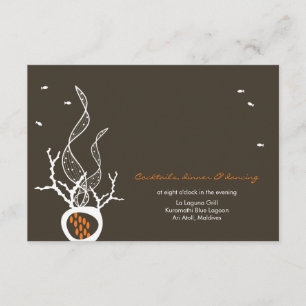 Convites Beijo de Peixes Coral Praia Caprichoso Casamento F