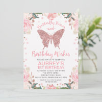 Beijos de Aniversário da Borboleta da Glitter Dour