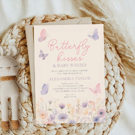 Convites Beijos de Borboleta Desejos primavera verão outono