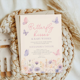 Convites Beijos de Borboleta Desejos primavera verão outono