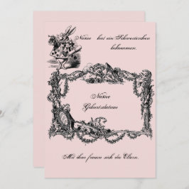 Convites Bekanntgabe zur Geburt – Geburtskarte