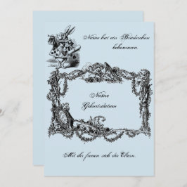 Convites Bekanntgabe zur Geburt – Geburtskarte