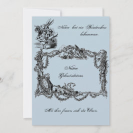 Convites Bekanntgabe zur Geburt – Geburtskarte