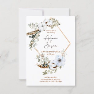 Convites bela design para o dia especial