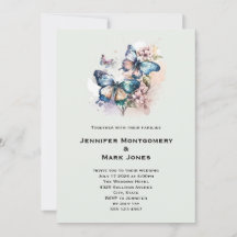 Bela Noiva Borboletas e Flores Casamento