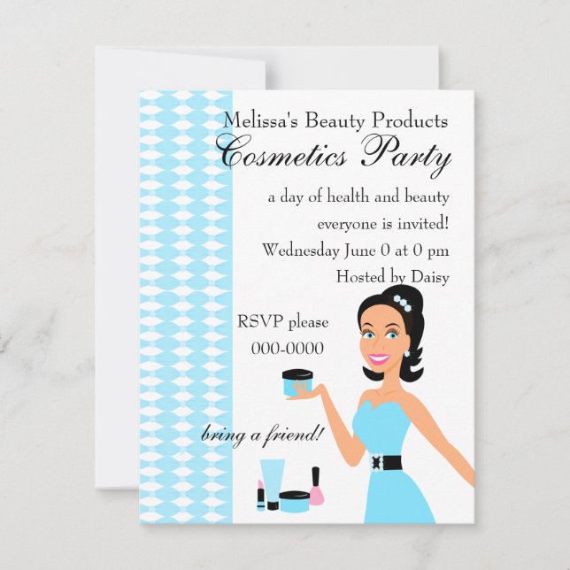 Convites Beleza e Ouros! (Frente)