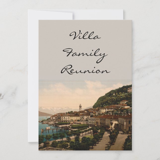 Convites Bellagio II, lago Como, Lombardy, Italia (Frente)