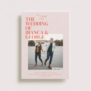 Convites Belmont Photo Wedding