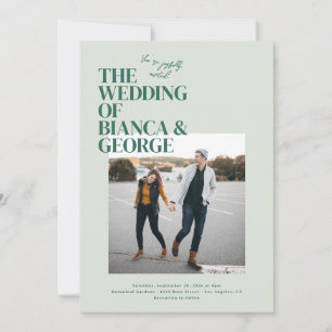 Convites Belmont Photo Wedding