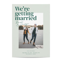 Convites Belmont Wedding Salvar a Data