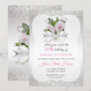 Convites Belo aniversário de Swan