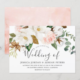 Convites Belo Casamento de Branca e Escamudo